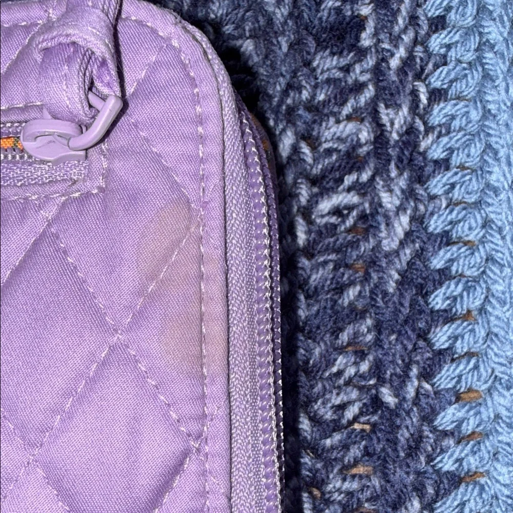 Vera Bradley Floral Crossbody Bag with Lavender Wallet - Picture 8 of 8